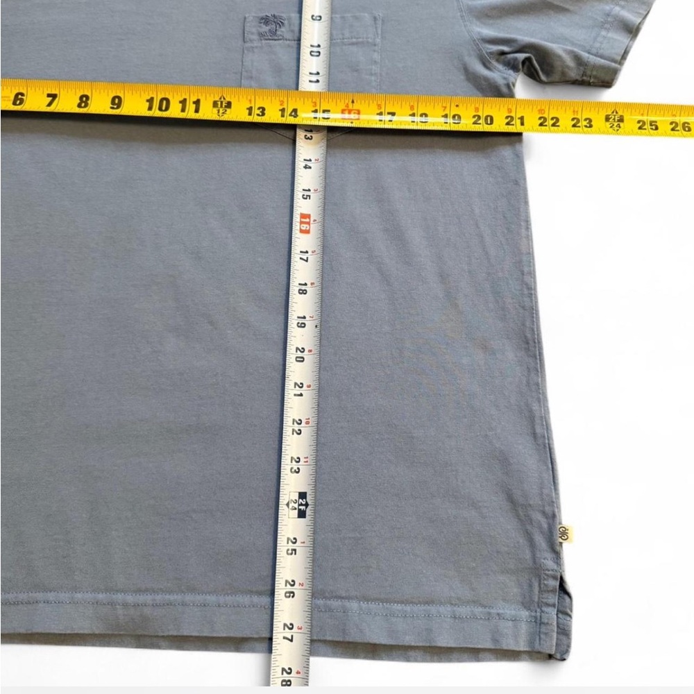 Men’s Solitude Front Pocket Blue T-Shirt Small - Picture 5 of 6